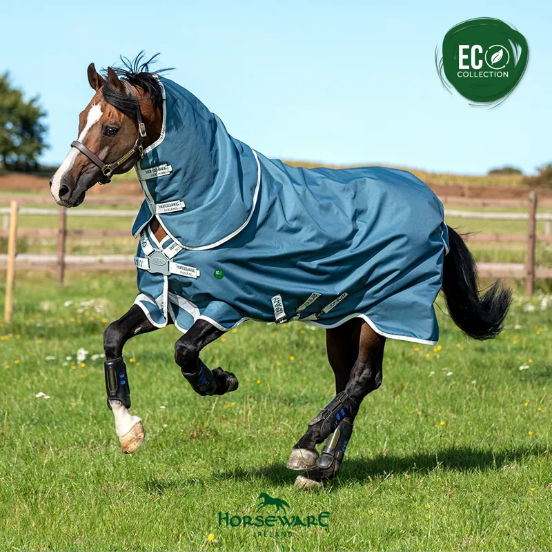 Horseware AmEco Bravo 12 Plus Turnout 0g Teal